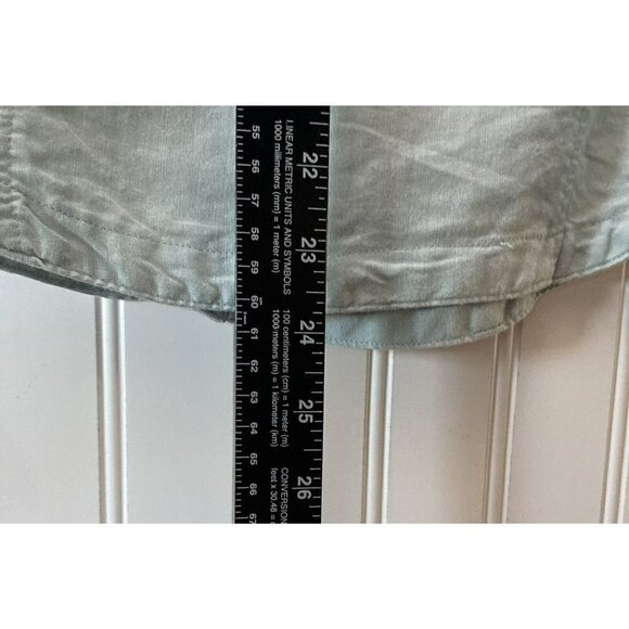 Columbia Sportswear Co. Women’s Cotton Ramie Mint Green Button Down Shirt Size S - Picture 12 of 12